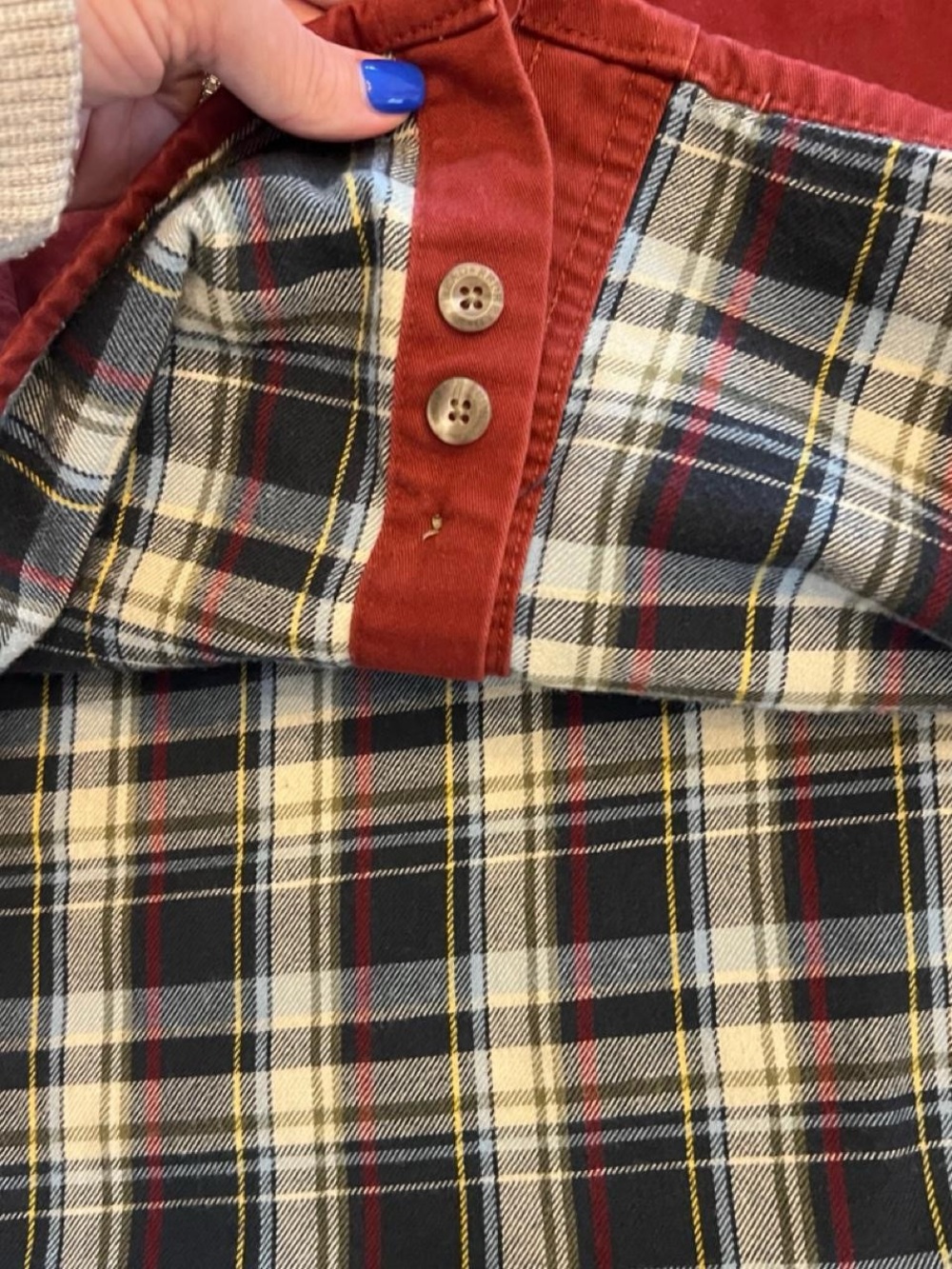 RedHead Red Button-Up Shacket - Picture 3 of 8